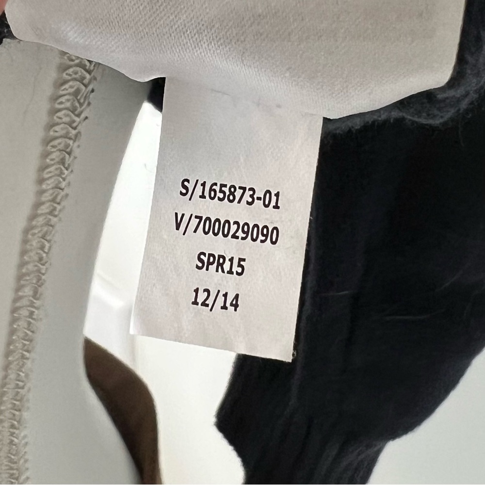 Banana Republic 100% Cotton Dark Navy Blue Waffle Knit 3/4 Zip Pullover 🧵 - Picture 8 of 10